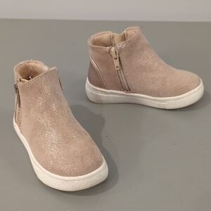 Kelly & Katie Lil Sophia High Top Sneaker Boots Rose Gold‎ Metallic 🩷 size 7